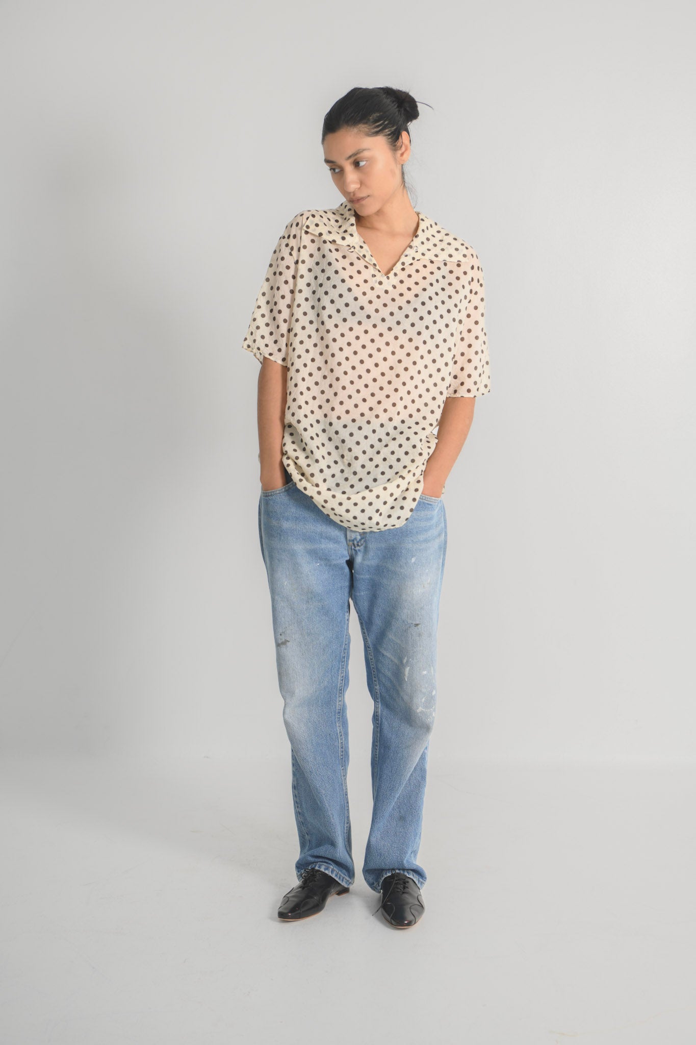 Issey Miyake Dotted Tunic