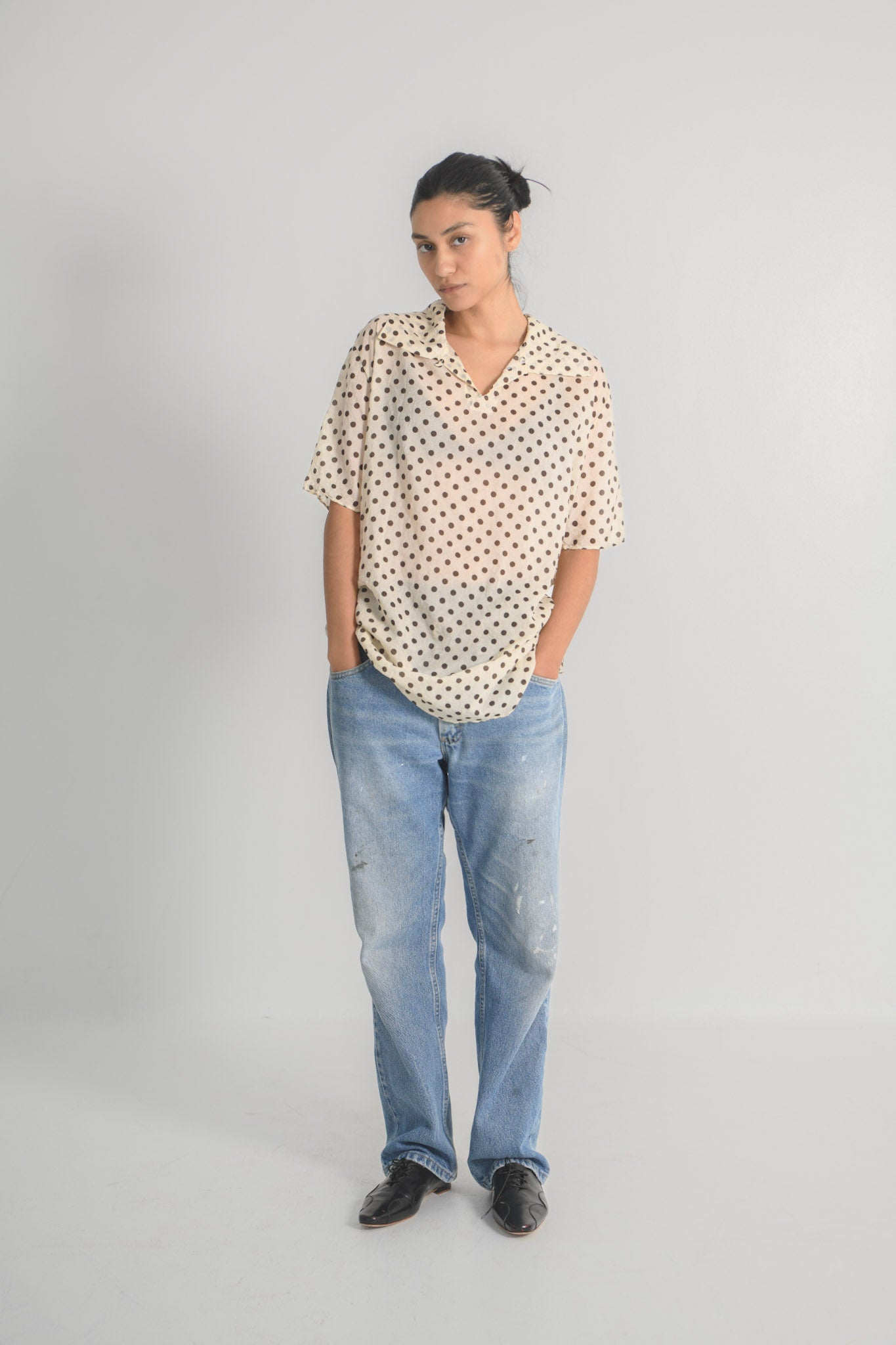 Issey Miyake Dotted Tunic