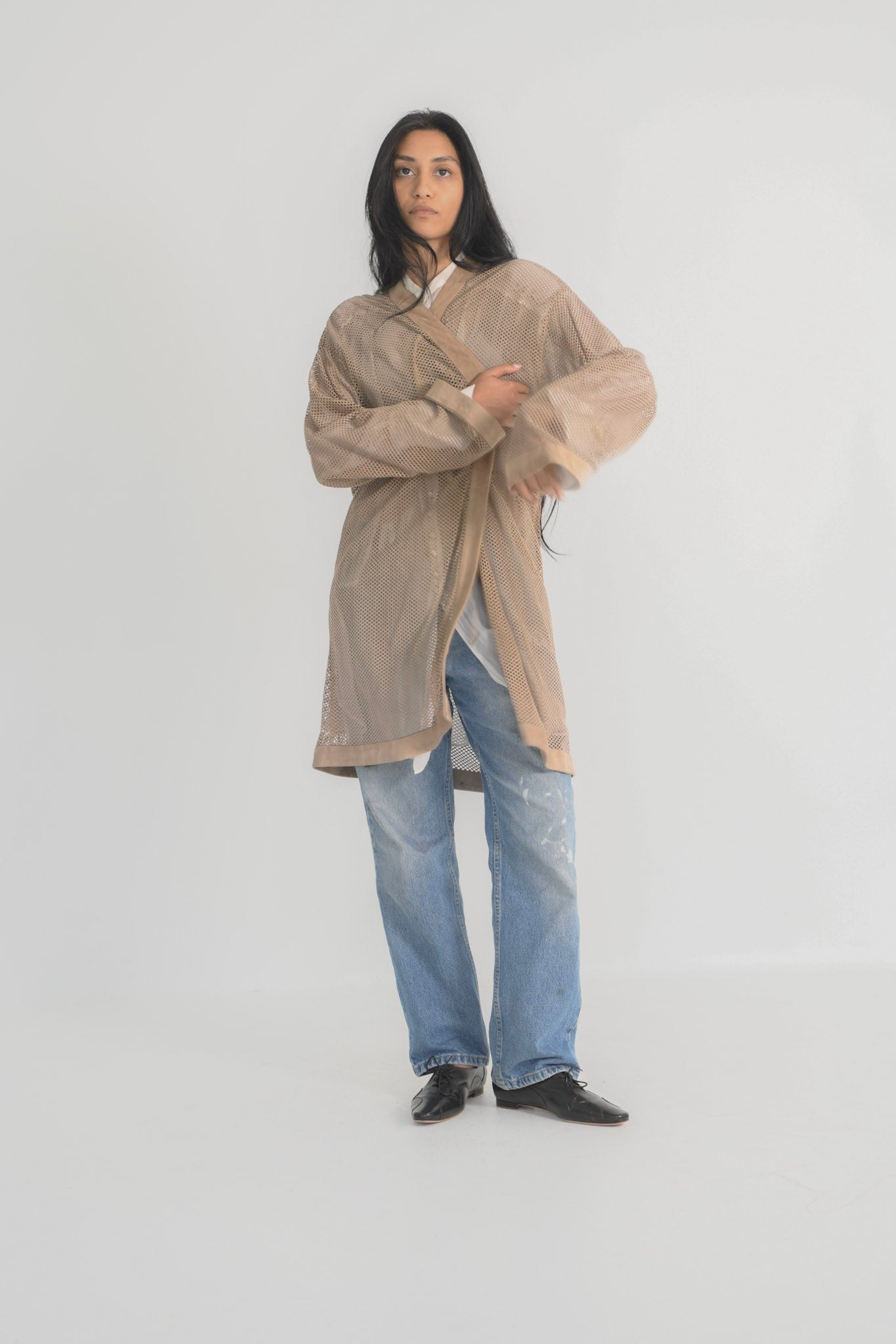 Celine Suede Net Jacket