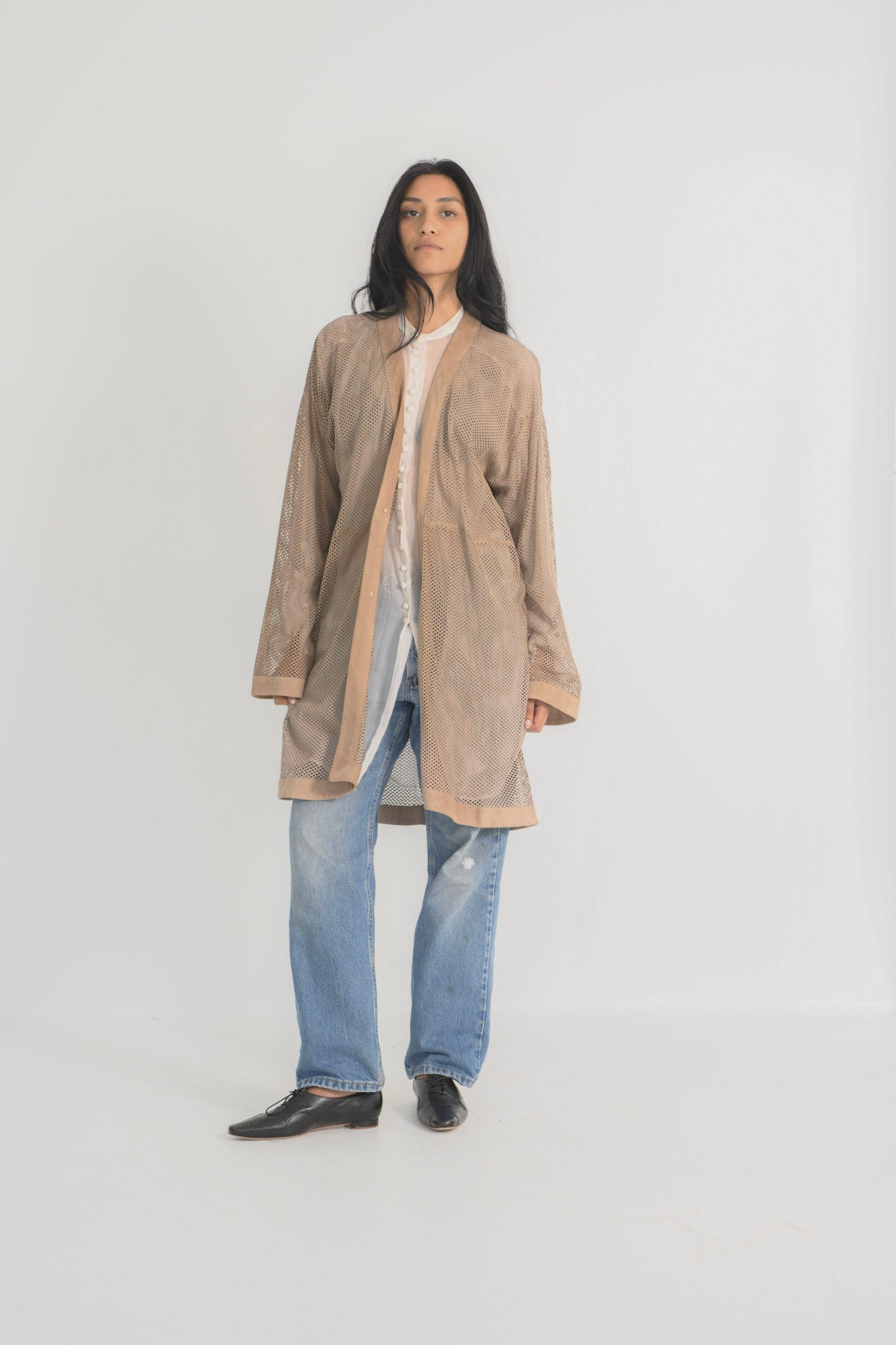 Celine Suede Net Jacket