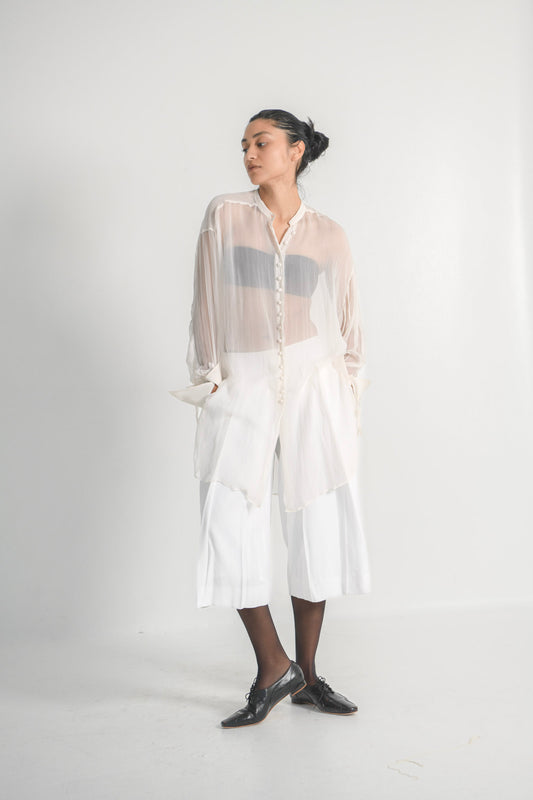 Dolce and Gabbana Silk-Gossamer Blouse